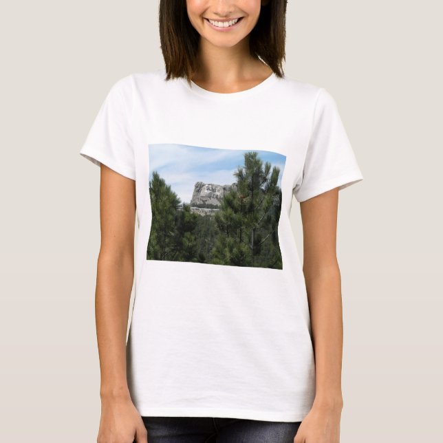 T-shirt Mémorial national du mont Rushmore (Devant)