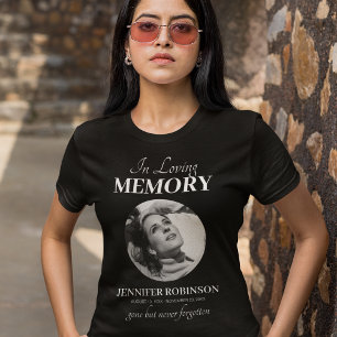 T-Shirt Memorial Photo Cercle