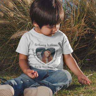 T-shirt Mémorial photo pour enfants