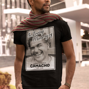 T-Shirt Memorial Portrait "En Souvenir"