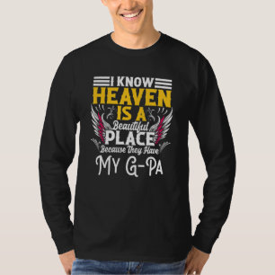 T-shirt Mémorial pour la perte de G-Pa Heaven Belle place