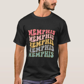 T-shirt Memphis Memphis Tennessee Memphis Enterrement de V