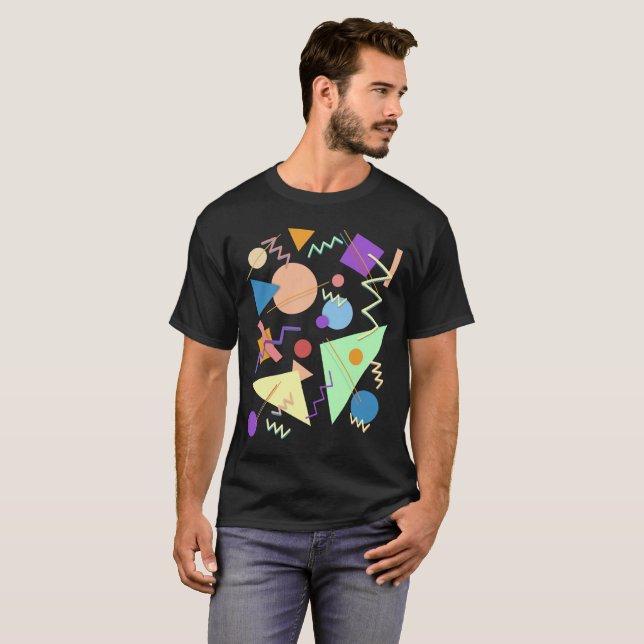 T-shirt Memphis n° 57 (Devant entier)