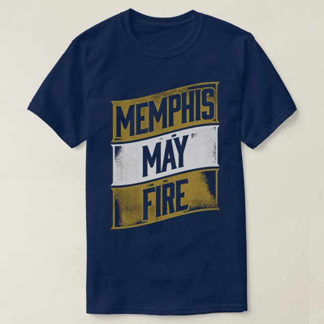 T-shirt memphis peut tirer 8 (Design devant)