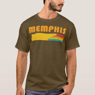 T-shirt Memphis Tennessee Souvenir Vintage en détresse