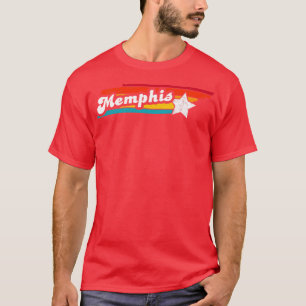 T-shirt Memphis Tennessee Souvenir Vintage en détresse 2