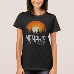 T-shirt Memphis Tennessee TN Chemise Retro Style les année