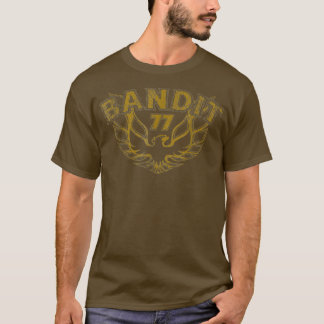 T-shirt Men Funny Bandit 1977 Famille, en détresse 