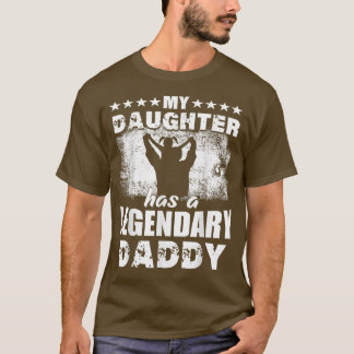 T-shirt Men Venin For Fathers Day Tee My Daughter Has Lege