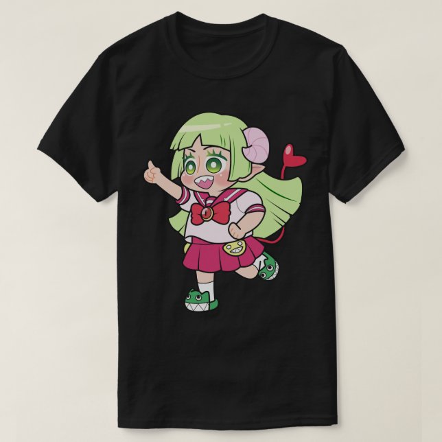 T-shirt Men Women Mairimashita Iruma-Kun Valac Clara Chibi (Design devant)
