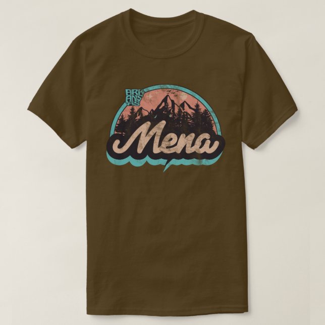 T-shirt Mena, Arkansas (Design devant)