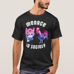 T-shirt Menace bisexuelle à la société