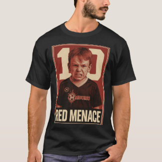 T-shirt Menace Rouge CH1 Triblend