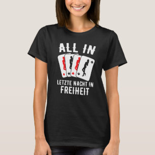 T-shirt Ménage bruyant Jga Hommes Homme Marié Enterrement