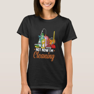 T-shirt Ménage Professionnel Nettoyage Ménage Maison