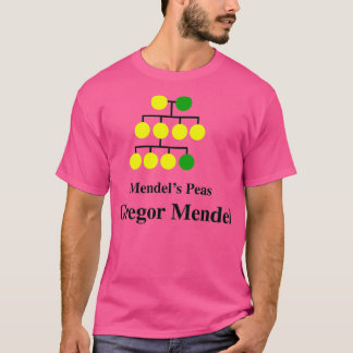 T-shirt Mendels Peas Gregor Mendel