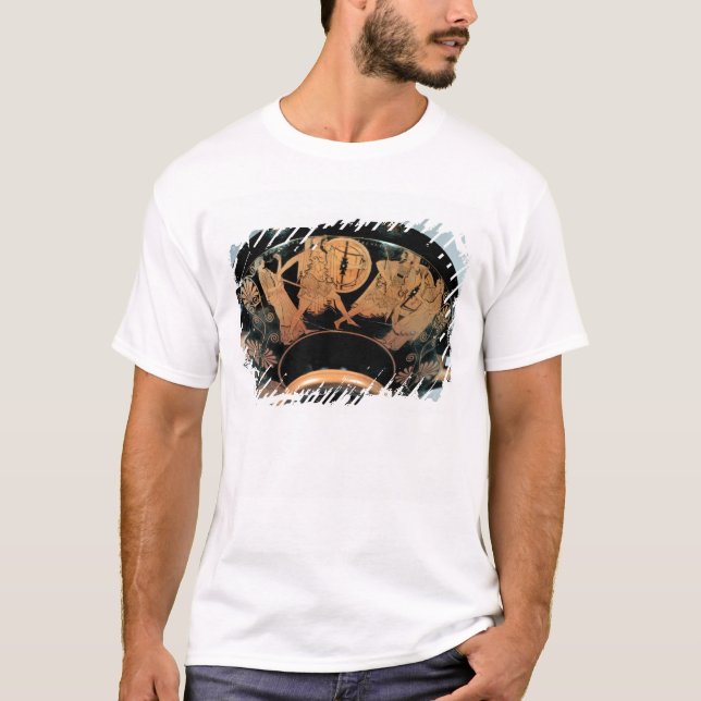 T-shirt Menelaos, accompagné de l'Aphrodite (Devant)