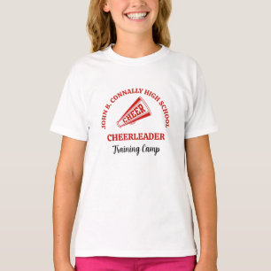 T-shirt Meneuse Chef Équipe Personnalisée Camp Enfants