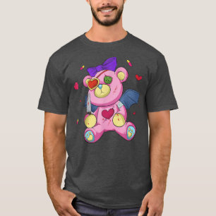 T-shirt Menhera chan Yami Kawaii Pastel Goth Harajuku Tedd