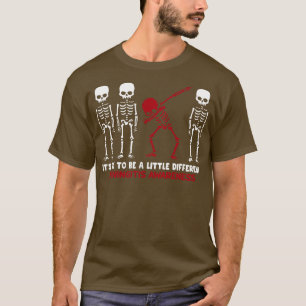 T-shirt Méningite Conscience Il Est Ok D'Être Un Peu Diffé