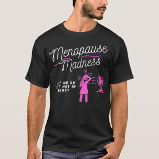 T-shirt Ménopause folie VNeck