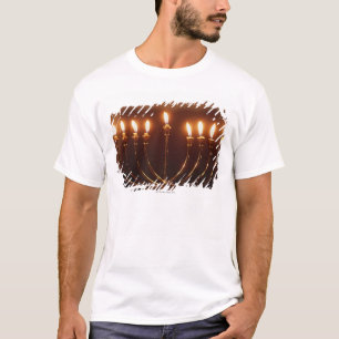 T-shirt Menorah de Lit, Israël
