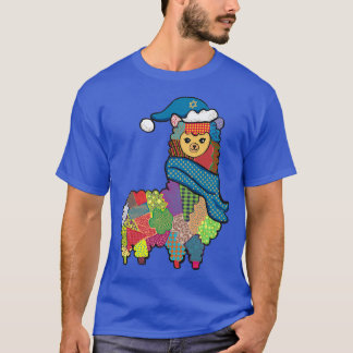 T-shirt Menorah Hanoukka Llama Cute Alpaca Chanukah