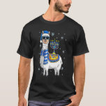 T-shirt Menorah Hanoukka Llama Cute Alpaca Chanukah<br><div class="desc">Menorah Hanoukka Llama Cute Alpaca Chanukah.</div>