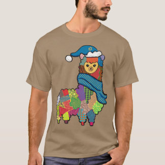 T-shirt Menorah Hanukkah Llama Cute Alpaca Chanukah Premiu