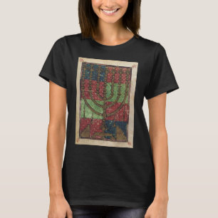 T-shirt Ménorah vintage, fête des lumières Hanoukka مبارك