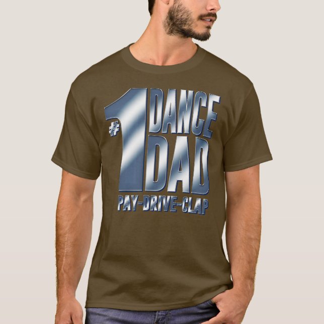 T-shirt Mens 1 Danse papa (Devant)