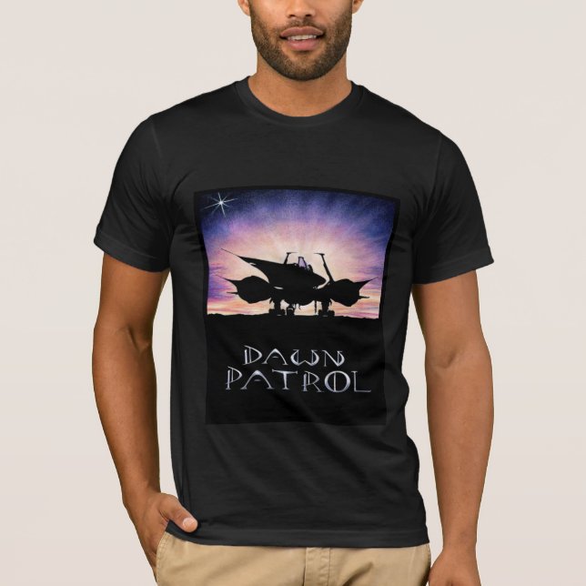 T-shirt Mens à deux côtés de Dawn Patrol (Devant)