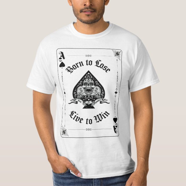 T-shirt Men's Ace of Spades shirt (Devant)