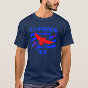 T-shirt Mens All American Papa