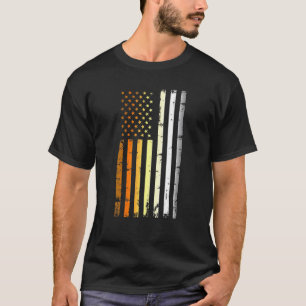 T-shirt Mens American Flag Lgbt Bear Pride