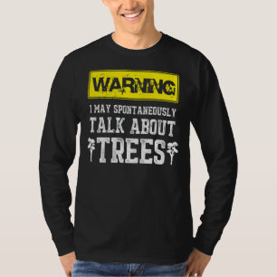 T-shirt Mens Arboriste Parler d'Arbres Lumberjack 1