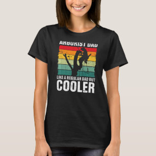 T-shirt Mens Arboriste rétro Papa Lumberjack Arbre Journal