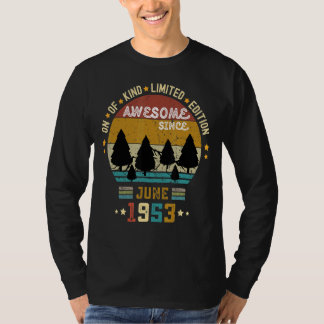 T-shirt Mens Awesome depuis juin 1953 Citation Vintage 69t