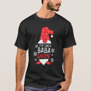 T-shirt Mens Baba Gnome Tee Famille Correspondant Noël Paj