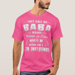 T-shirt Mens Baba Partner In Crime  Funny Grandpa Fathers<br><div class="desc">Mens Baba Partner In Crime  Funny Grandpa Fathers Day Gift  .</div>