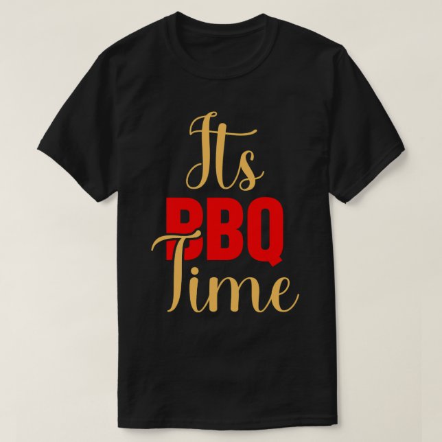 T-shirt Mens BBBQ barbecue barbecue barbecue soirée barbec (Design devant)