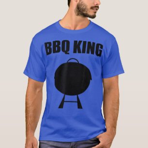 T-shirt Mens BBQ King Fête des pères Barbecue T 