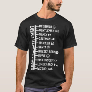T-shirt Mens Beard Scale Length Measurement Size Chart gif