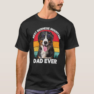 T-shirt Mens Bernese Mountain Dog Papa Pour Hommes Berner 