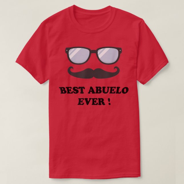 T-shirt Mens Best Abuelo Jamais Latin Grand-père Tee  (Design devant)