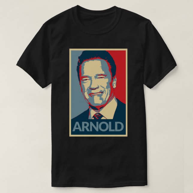 T-shirt Mens Best Arnold Schwarzenegger (Design devant)
