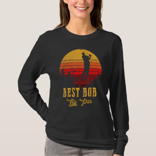 T-shirt Mens Best Bob By Par Par Fête des pères Golf Golf