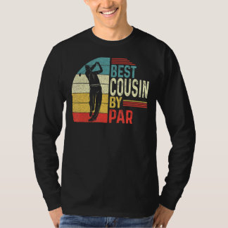 T-shirt Mens Best Cousin By Par Papa Père Day Golf Go