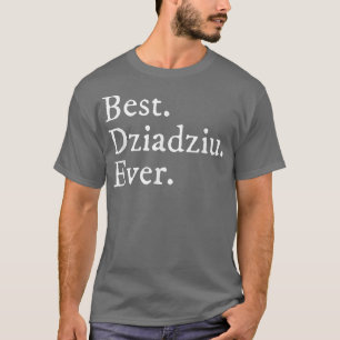 T-shirt Mens Best Dziadziu Jamais En Cadeau Polonais