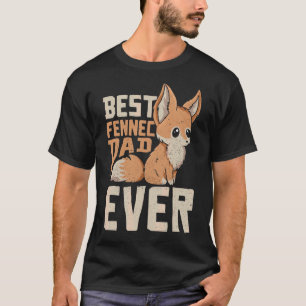 T-shirt Mens Best Fennec Papa Citation Jamais Pour Votre F